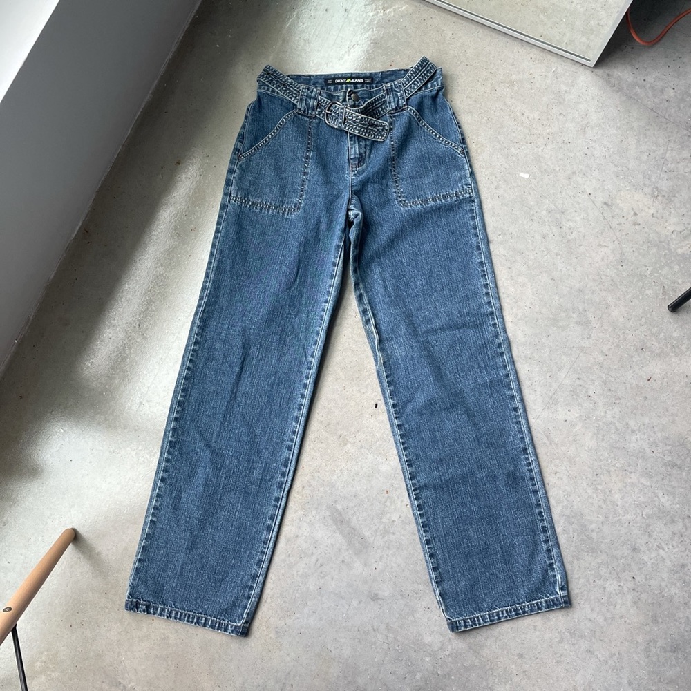 Vintage Y2K Straight Leg Mid-Rise DKNY Jeans